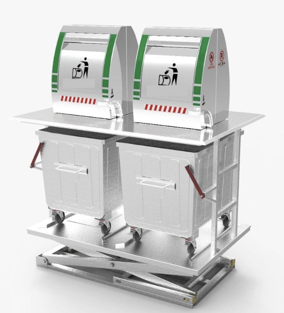 GenX SynerTech underground dustbin platform bin system