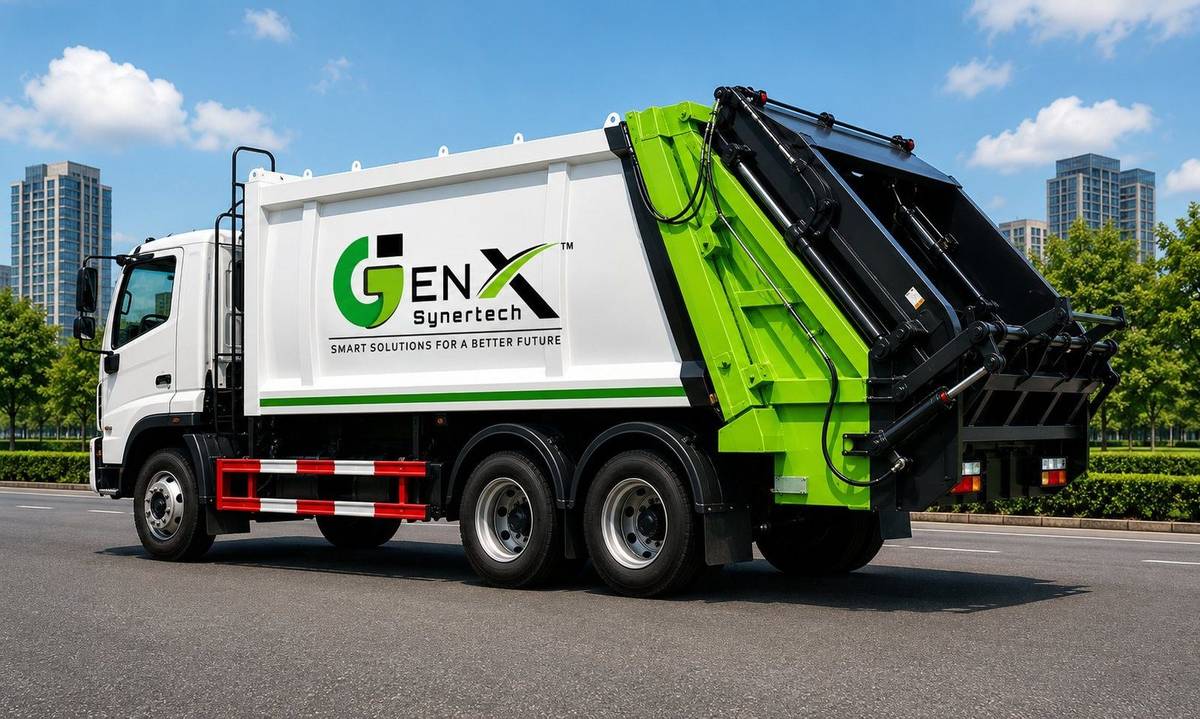 Garbage Compactor Truck