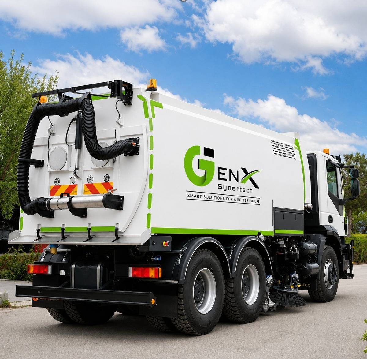 GenX Road Sweeper Machine